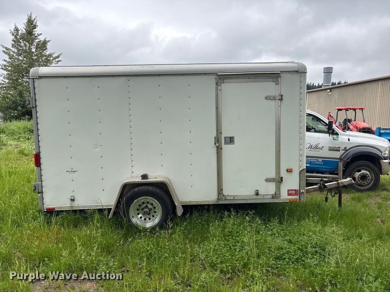 image for item EU8693 2002 Wells Cargo TW121 enclosed cargo trailer