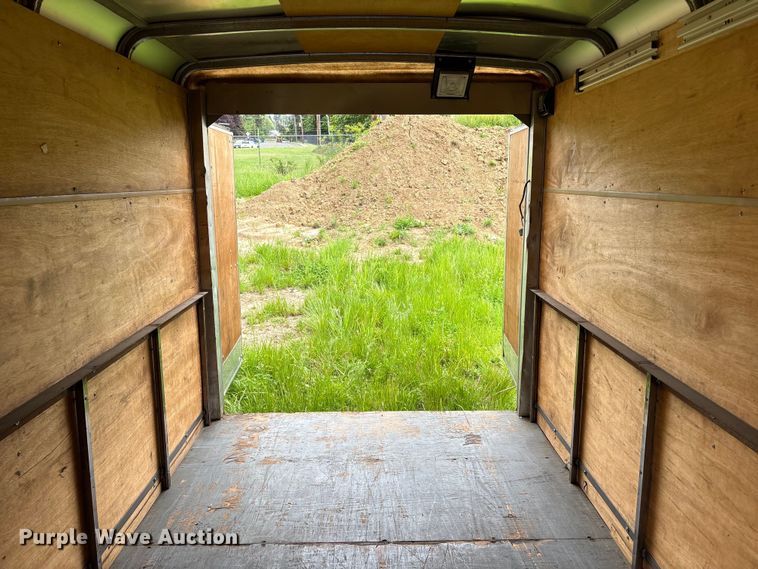 image for item EU8693 2002 Wells Cargo TW121 enclosed cargo trailer