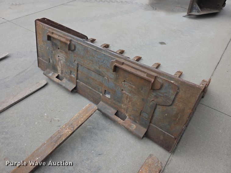image for item EV2133 (3) skid steer attachments