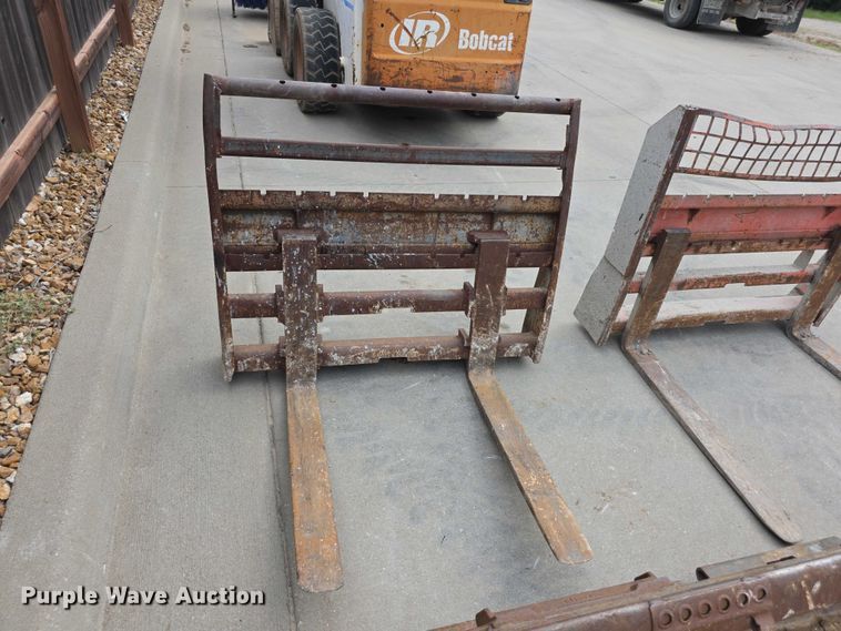 image for item EV2133 (3) skid steer attachments