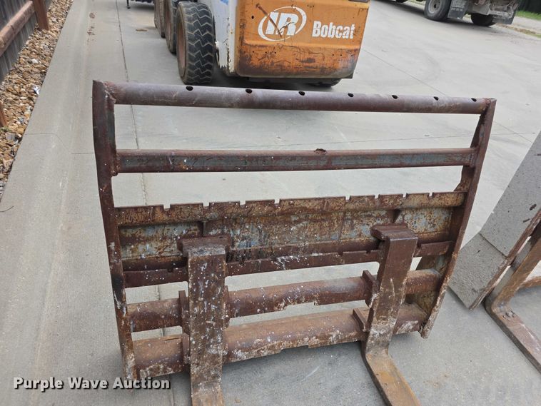 image for item EV2133 (3) skid steer attachments