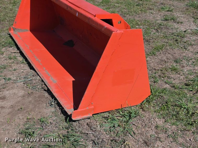 image for item EV2158 Kubota skid steer bucket