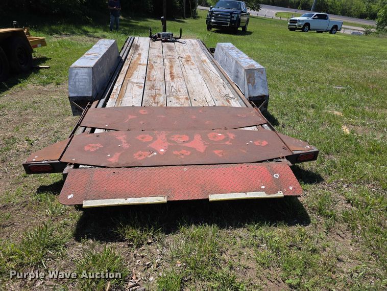 image for item EV2163 2014 Manufactured tilt deck utility trailer