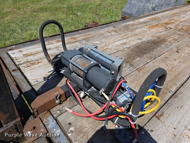 image for item EV2163 2014 Manufactured tilt deck utility trailer