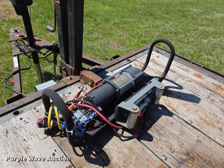 image for item EV2163 2014 Manufactured tilt deck utility trailer