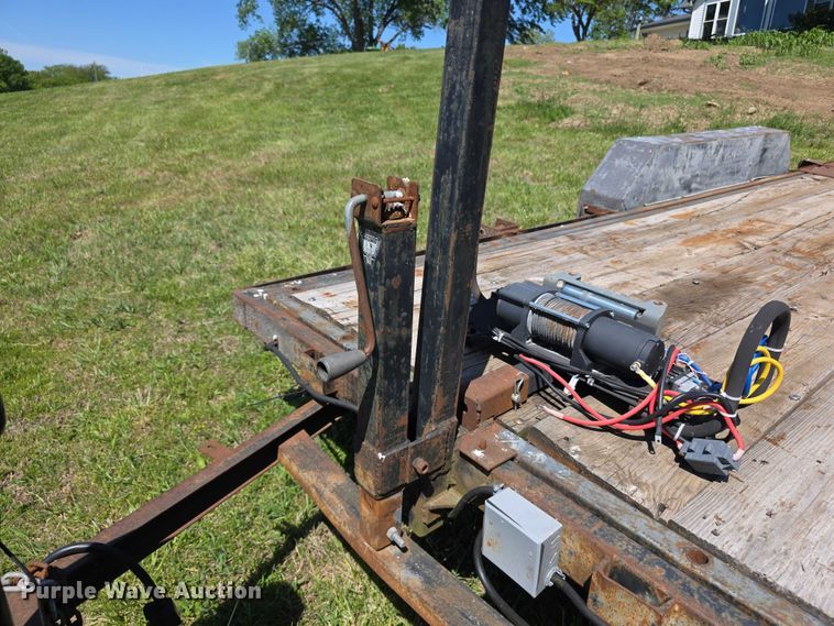 image for item EV2163 2014 Manufactured tilt deck utility trailer