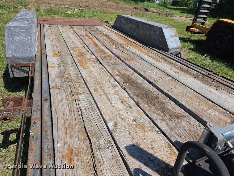 image for item EV2163 2014 Manufactured tilt deck utility trailer