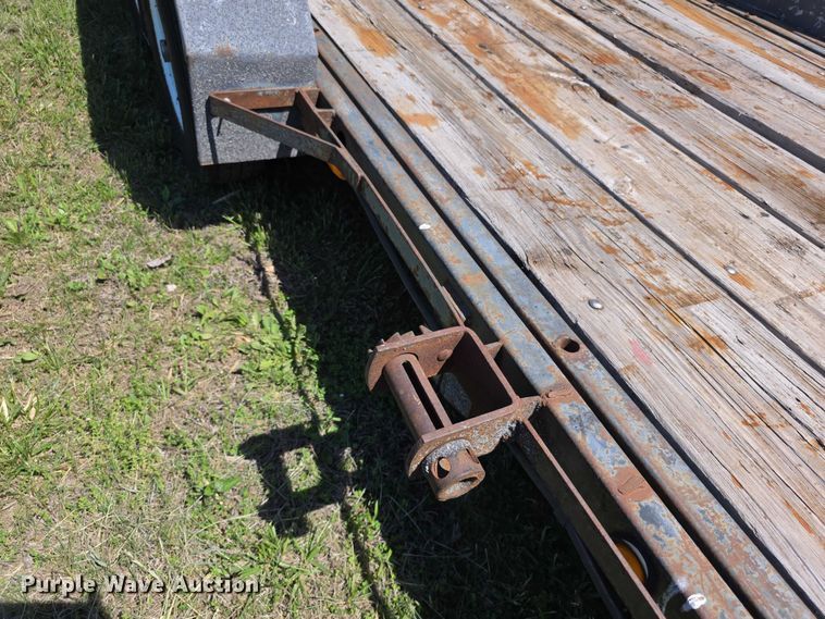 image for item EV2163 2014 Manufactured tilt deck utility trailer