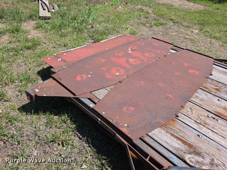 image for item EV2163 2014 Manufactured tilt deck utility trailer