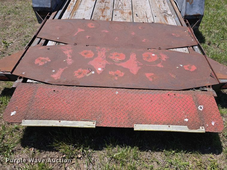 image for item EV2163 2014 Manufactured tilt deck utility trailer