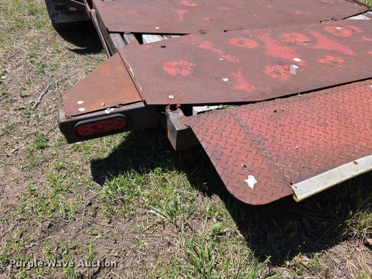 image for item EV2163 2014 Manufactured tilt deck utility trailer