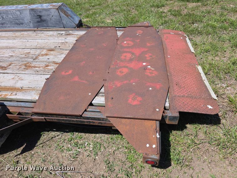 image for item EV2163 2014 Manufactured tilt deck utility trailer
