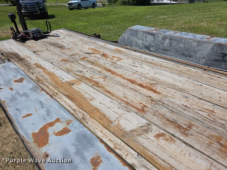 image for item EV2163 2014 Manufactured tilt deck utility trailer