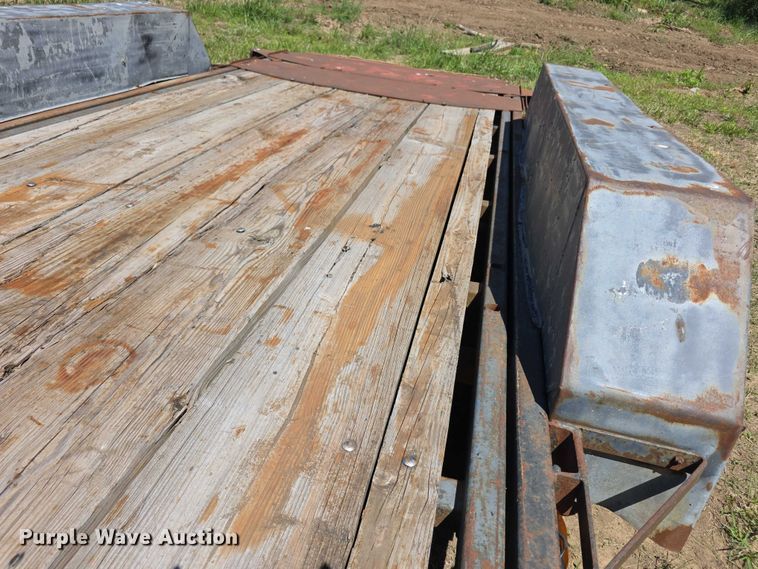 image for item EV2163 2014 Manufactured tilt deck utility trailer