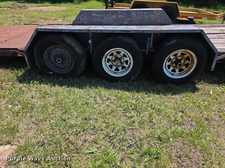 image for item EV2163 2014 Manufactured tilt deck utility trailer