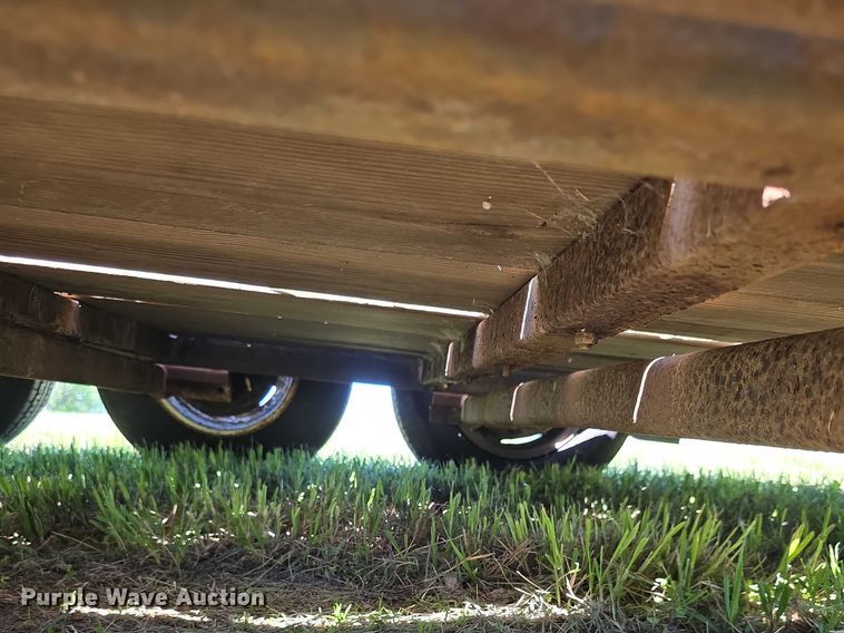 image for item EV2163 2014 Manufactured tilt deck utility trailer