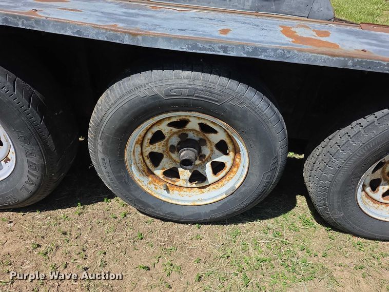 image for item EV2163 2014 Manufactured tilt deck utility trailer
