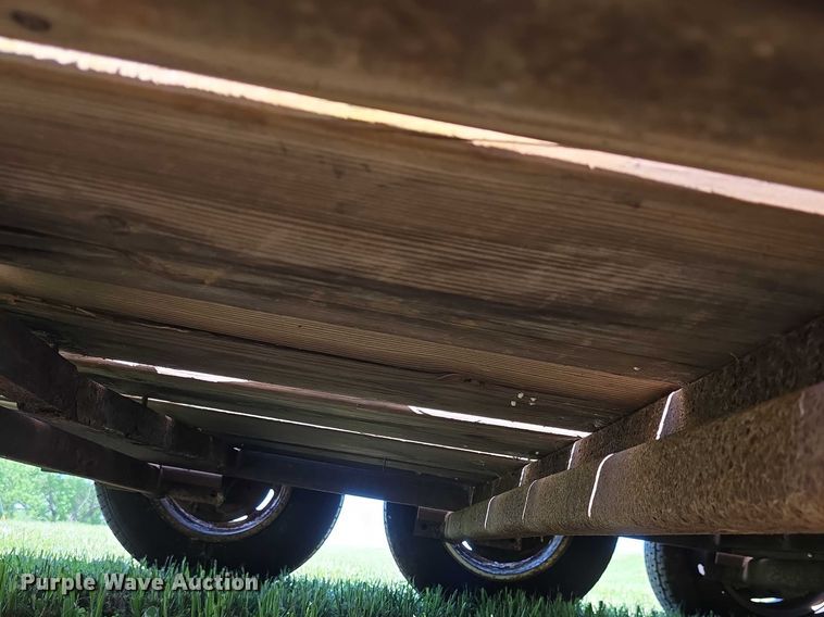 image for item EV2163 2014 Manufactured tilt deck utility trailer