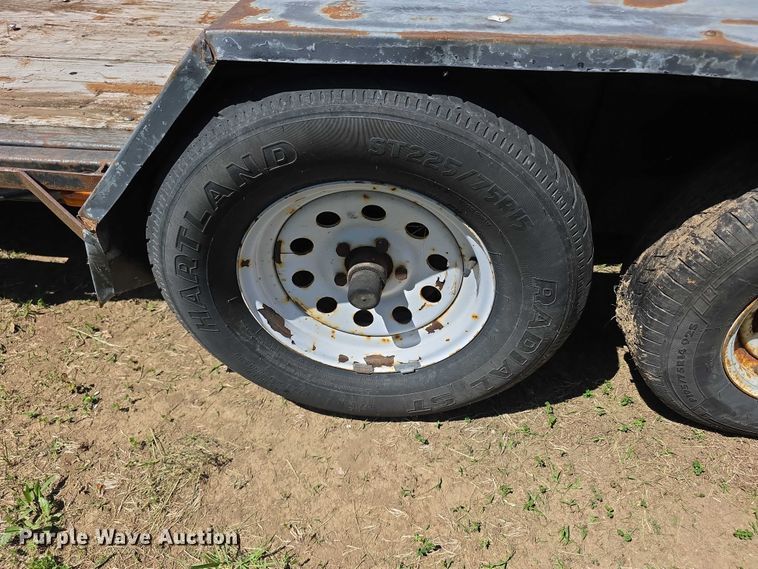 image for item EV2163 2014 Manufactured tilt deck utility trailer