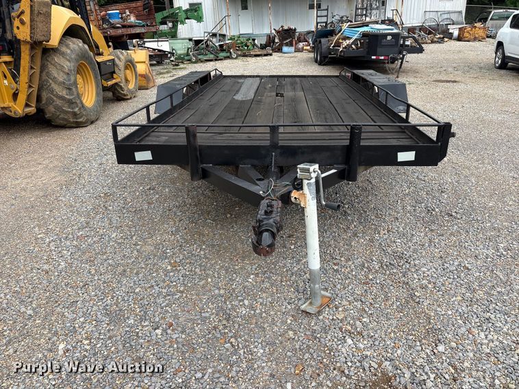 image for item EV2946 Shop built utility trailer
