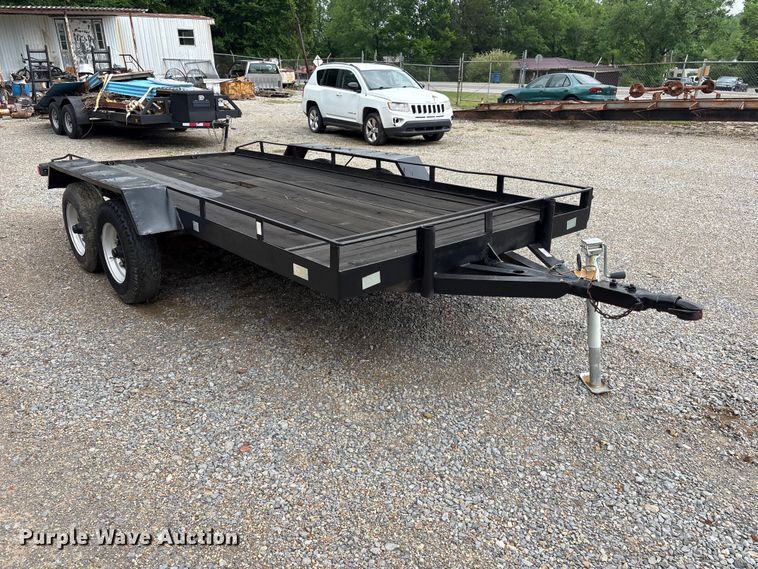 image for item EV2946 Shop built utility trailer