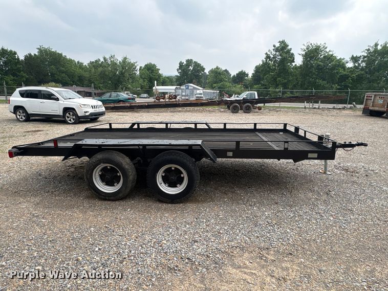 image for item EV2946 Shop built utility trailer