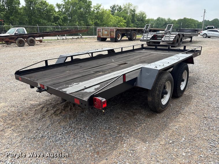 image for item EV2946 Shop built utility trailer