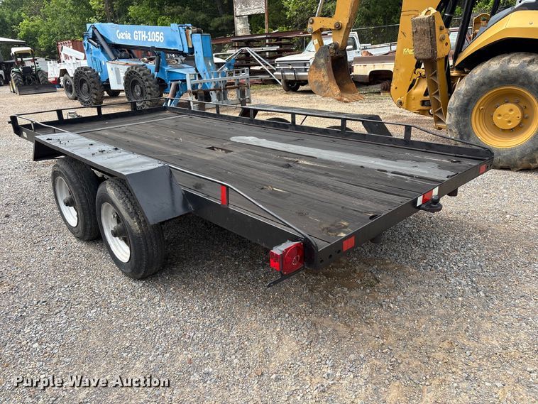 image for item EV2946 Shop built utility trailer