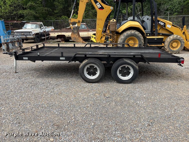 image for item EV2946 Shop built utility trailer