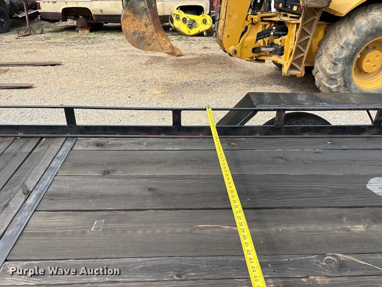 image for item EV2946 Shop built utility trailer
