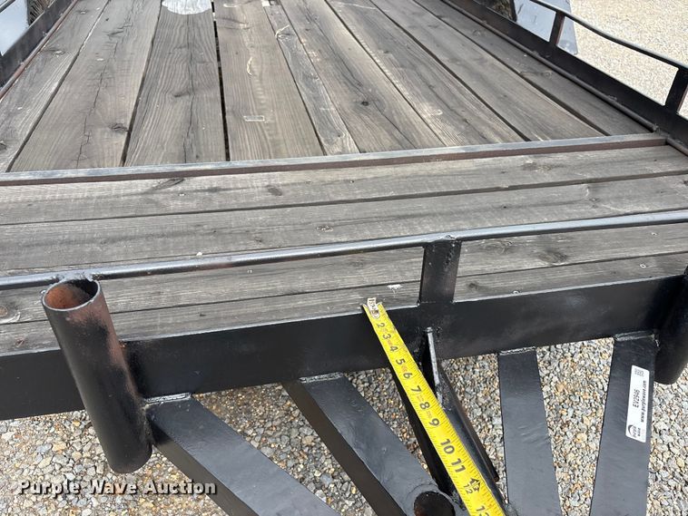 image for item EV2946 Shop built utility trailer