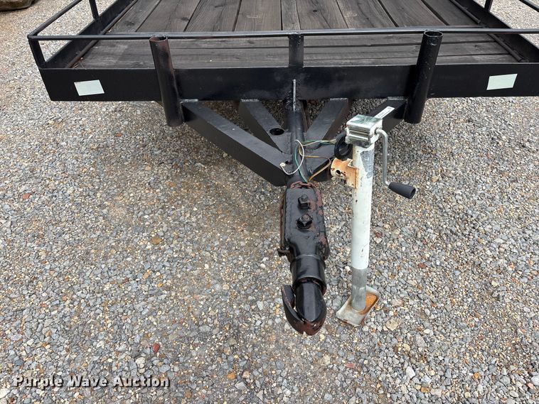image for item EV2946 Shop built utility trailer