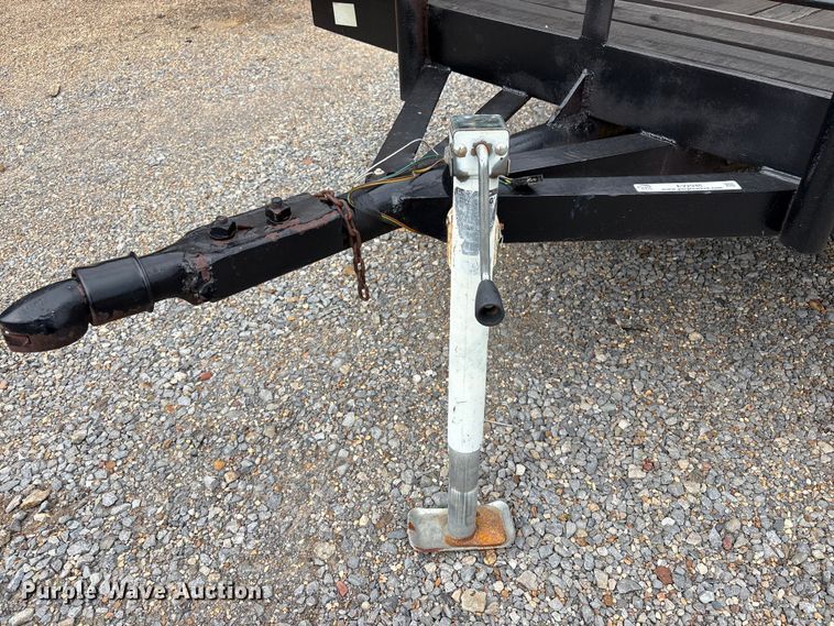 image for item EV2946 Shop built utility trailer