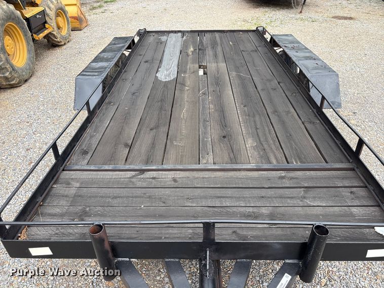 image for item EV2946 Shop built utility trailer
