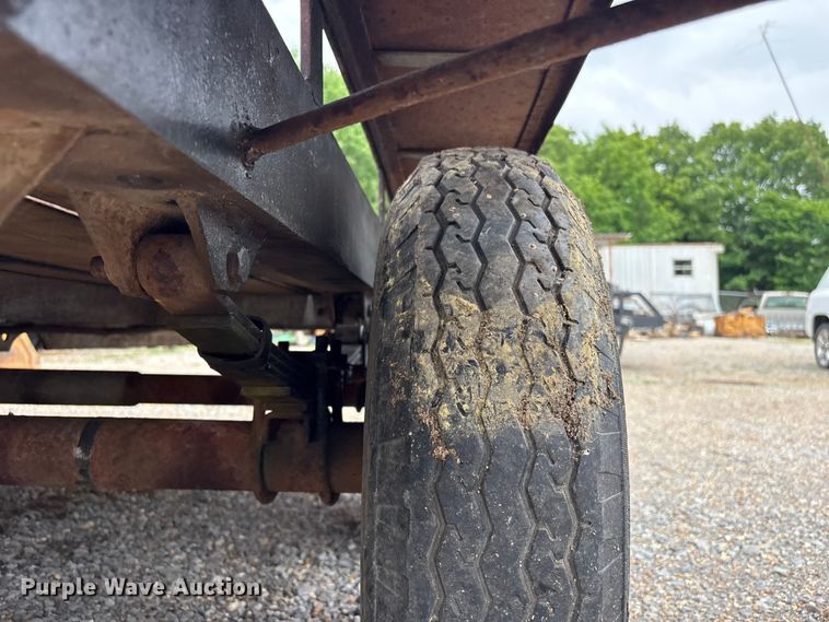 image for item EV2946 Shop built utility trailer