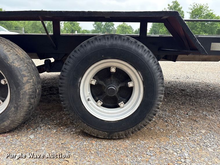 image for item EV2946 Shop built utility trailer