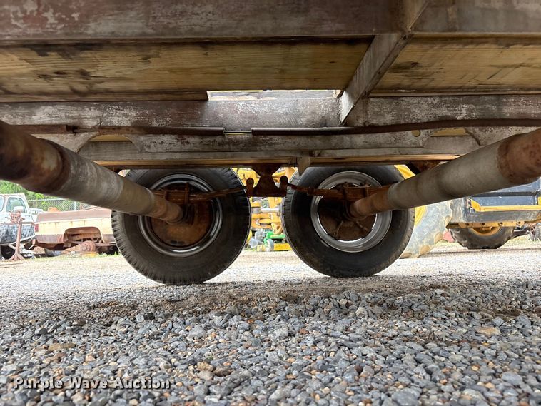 image for item EV2946 Shop built utility trailer