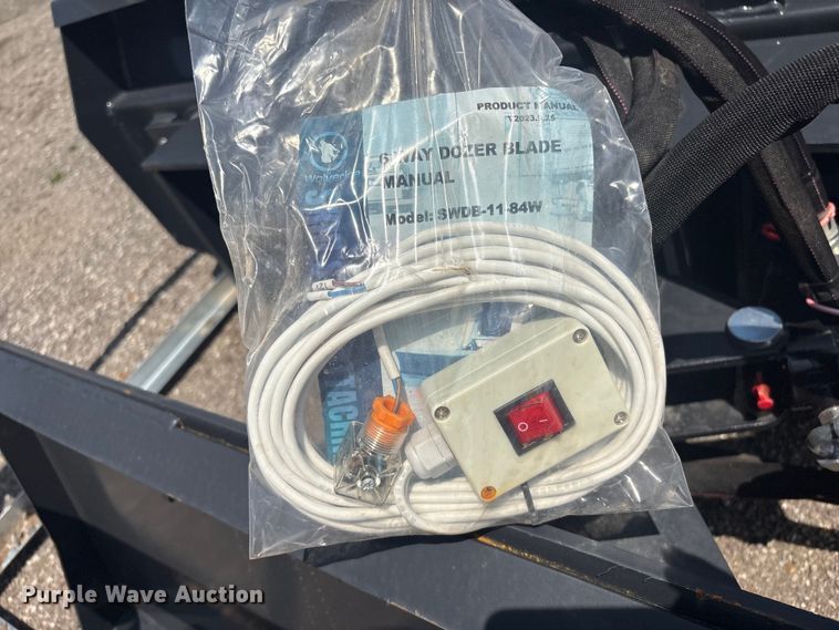 image for item EV2957 2025 Wolverine SWDB-11-84W skid steer dozer blade