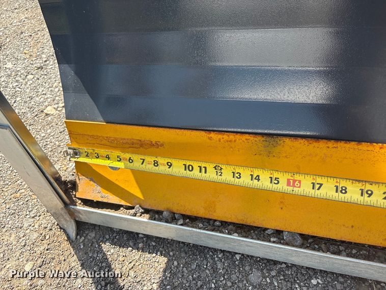 image for item EV2957 2025 Wolverine SWDB-11-84W skid steer dozer blade