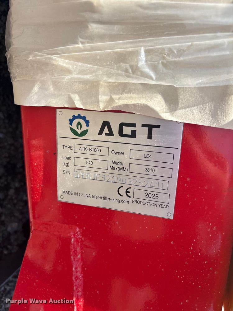 image for item EV2958 2025 AGT ATK-B1000 two-post automotive lift