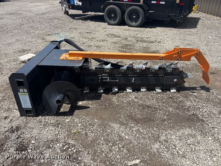 image for item EV2959 2025 Wolverine TCR-12-48H skid steer trencher