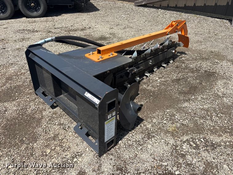 image for item EV2959 2025 Wolverine TCR-12-48H skid steer trencher
