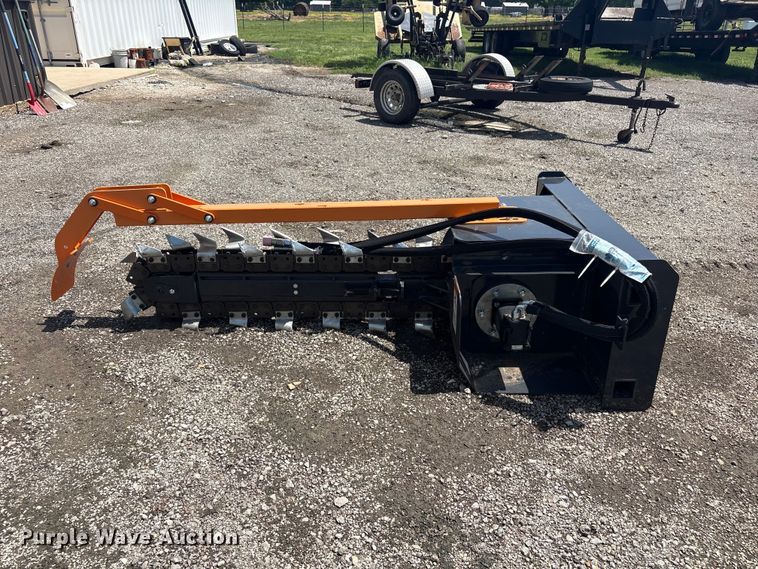 image for item EV2959 2025 Wolverine TCR-12-48H skid steer trencher