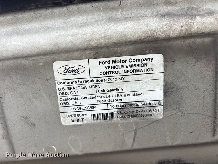image for item EV2966 2012 Ford E350 van