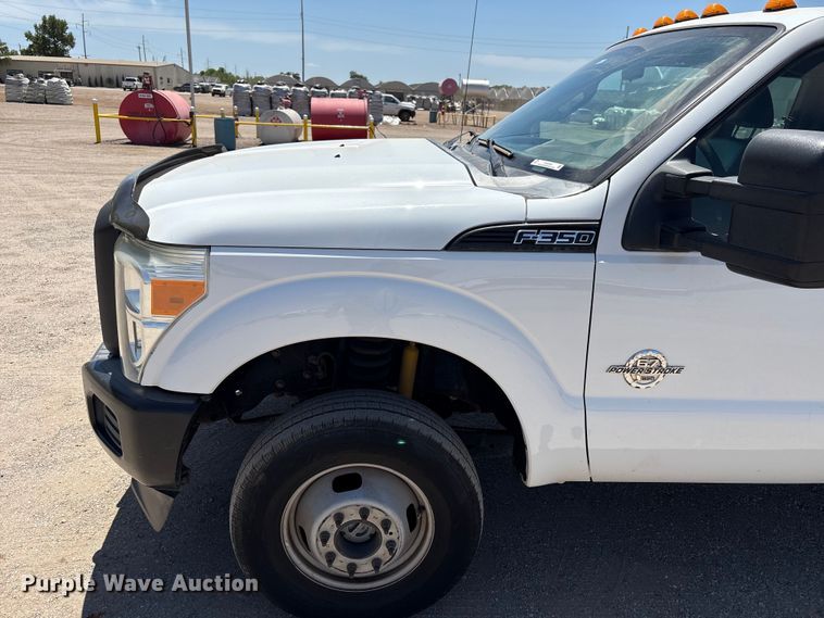 image for item EW0058 2012 Ford F350 Super Duty Ext. Cab dump bed pickup truck