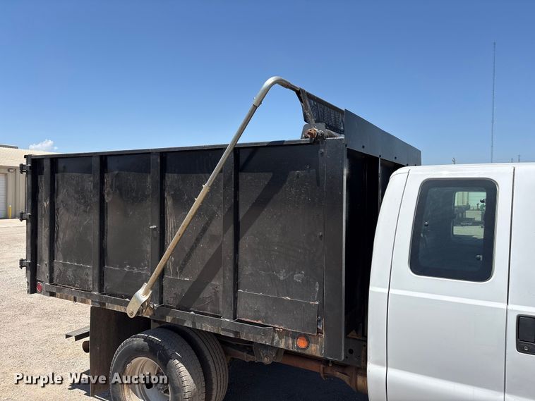 image for item EW0058 2012 Ford F350 Super Duty Ext. Cab dump bed pickup truck