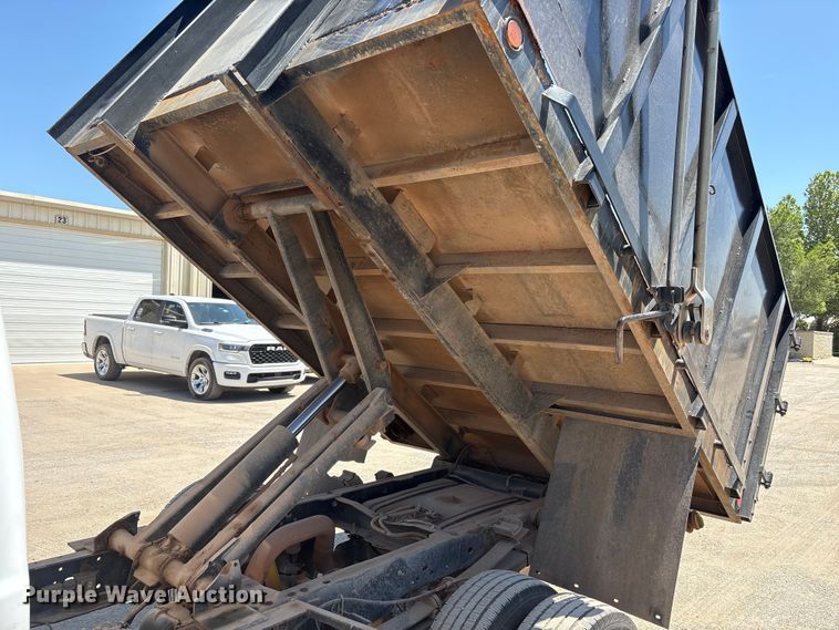 image for item EW0058 2012 Ford F350 Super Duty Ext. Cab dump bed pickup truck