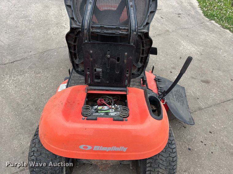 image for item EW0070 Simplicity Regent 15 Hydro lawn mower