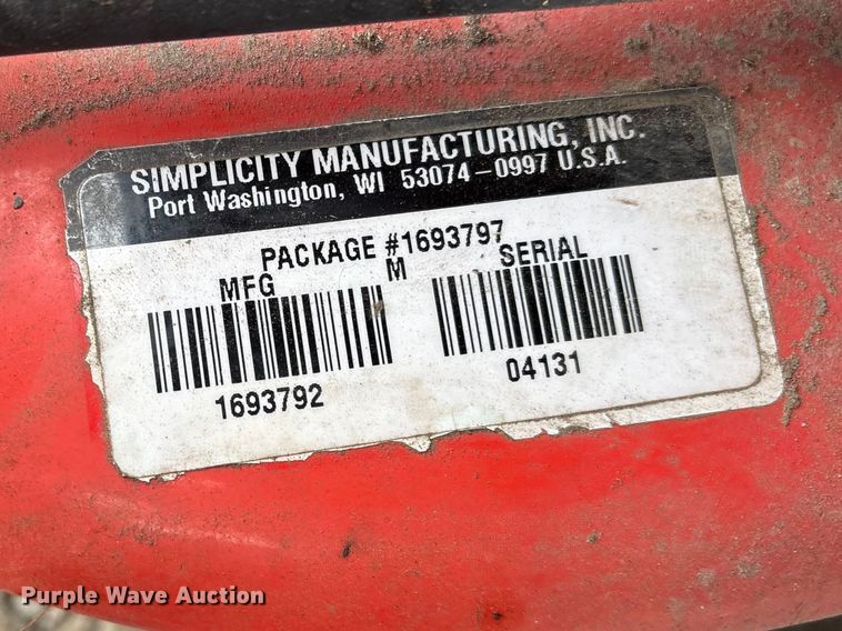 image for item EW0070 Simplicity Regent 15 Hydro lawn mower