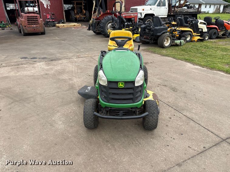 image for item EW0074 2012 John Deere D105 lawn mower